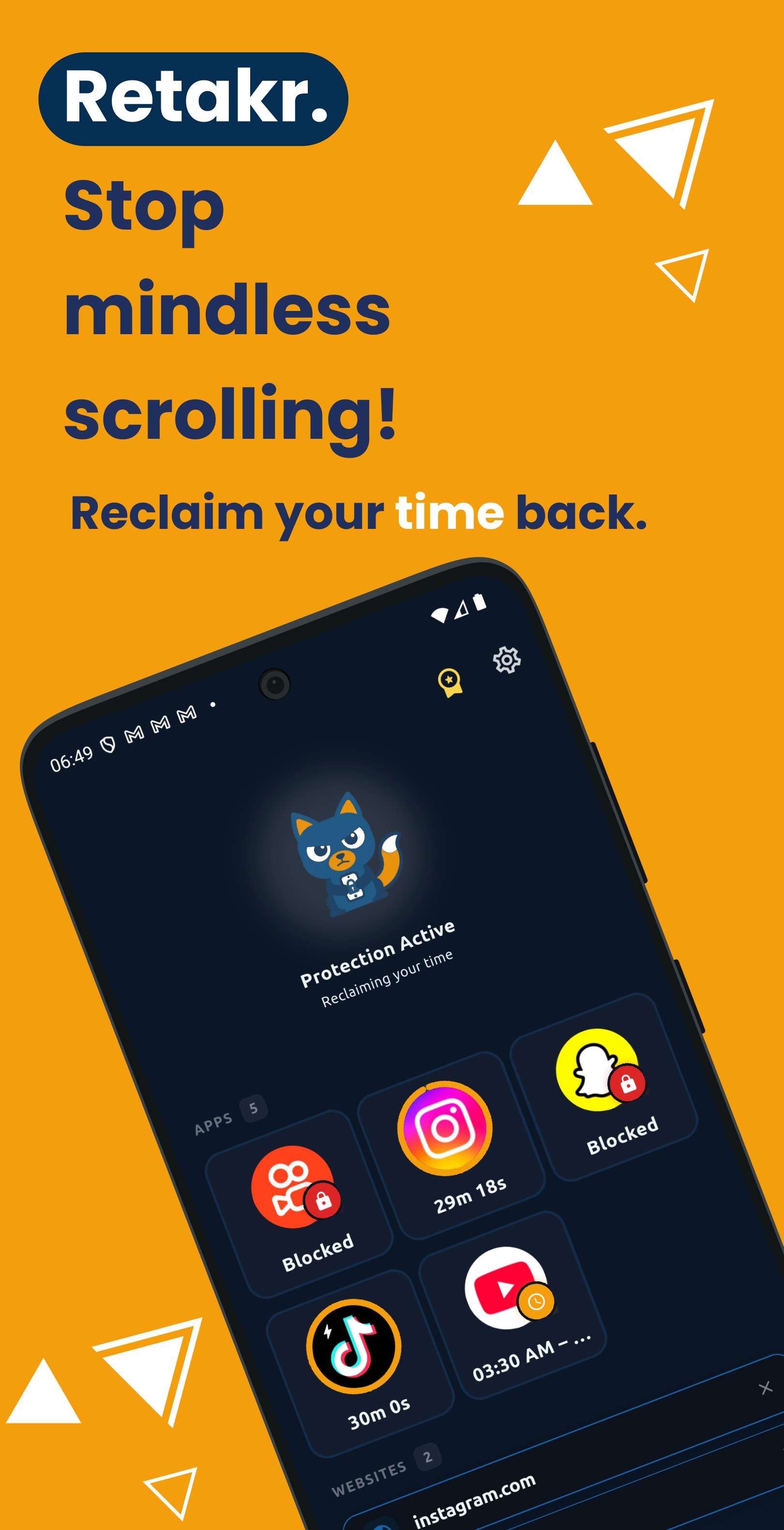 Retakr screenshot 1